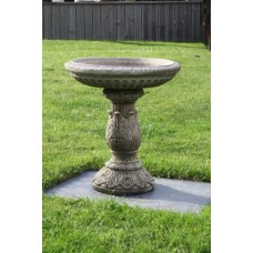 Floral Birdbath