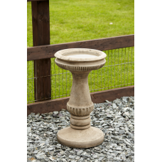 Fluted Birdbath
