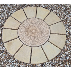 1.2m Cotswold Buff Greek Key